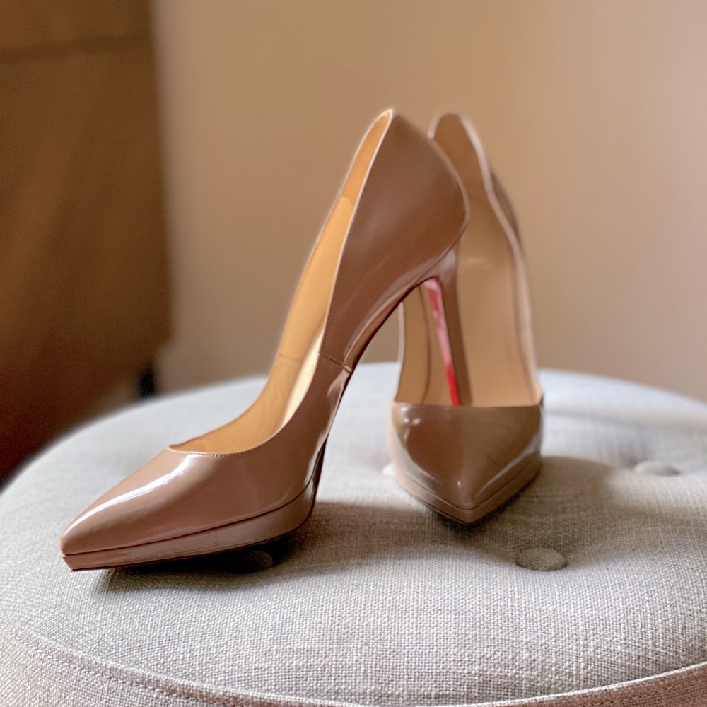 Christian Louboutin Piaglle Patent Leather Pump